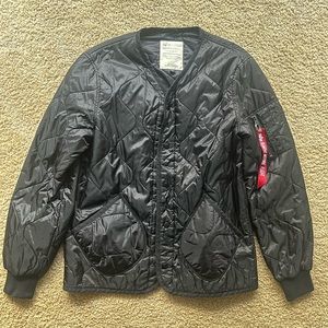 Alpha Industries Quilted Liner Jacket lightweight